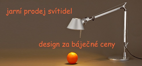 Jarní prodej designových svítidel za báječné ceny ~ přijďte si vybrat z mnoha typů a barev